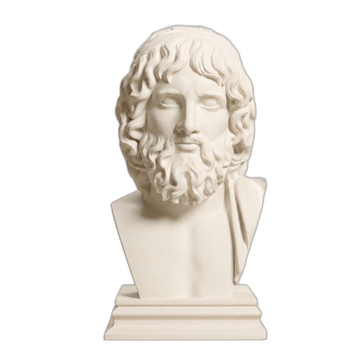 Hades Ivory White collectible bust