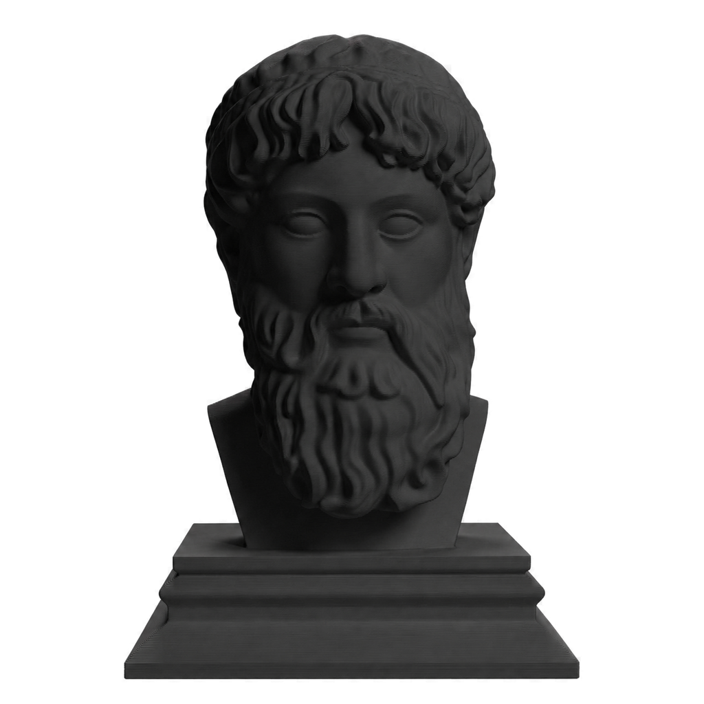 Poseidon Charcoal Black collectible bust