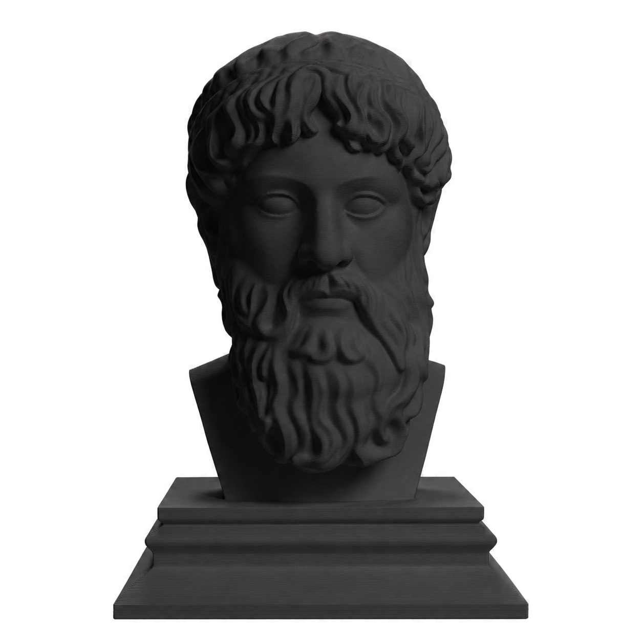 Poseidon Charcoal Black collectible bust