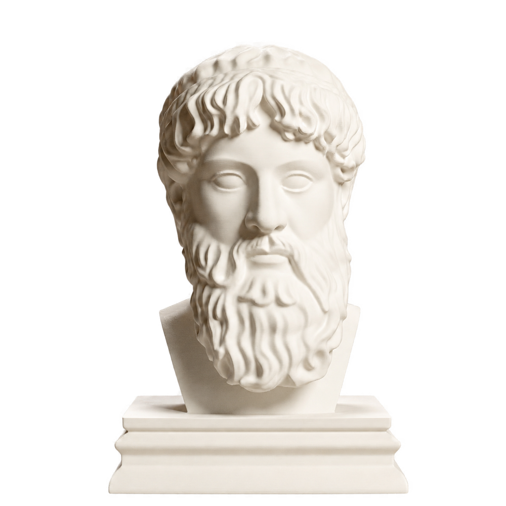 Poseidon Ivory White collectible bust