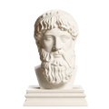 Poseidon Ivory White collectible bust