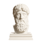 Poseidon Ivory White collectible bust