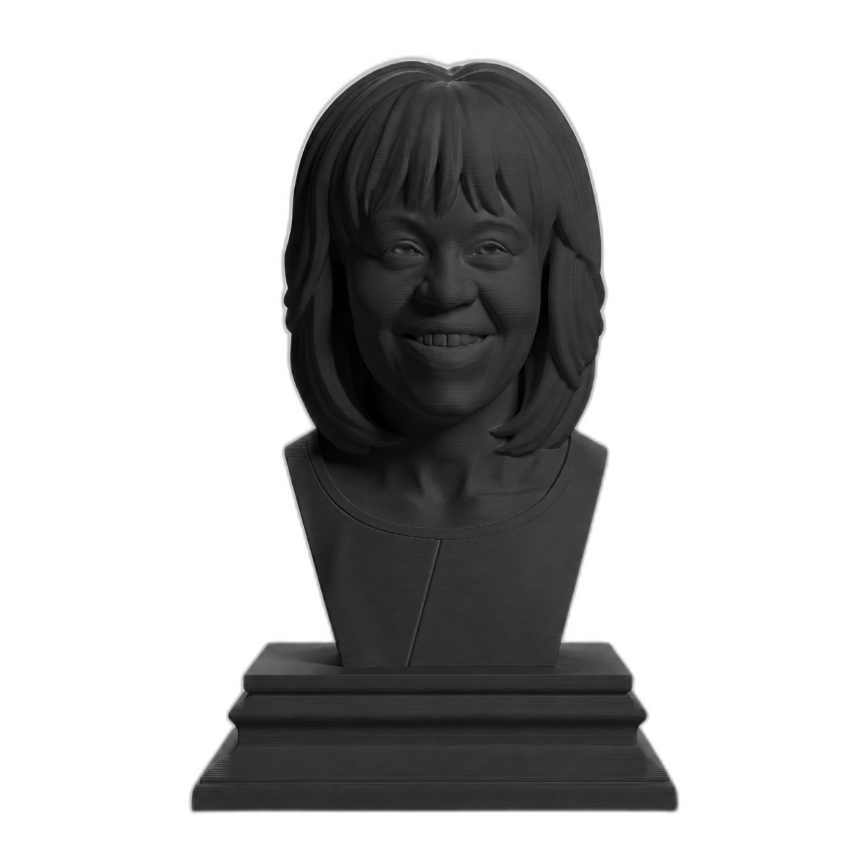 Michelle Obama Charcoal Black collectible bust