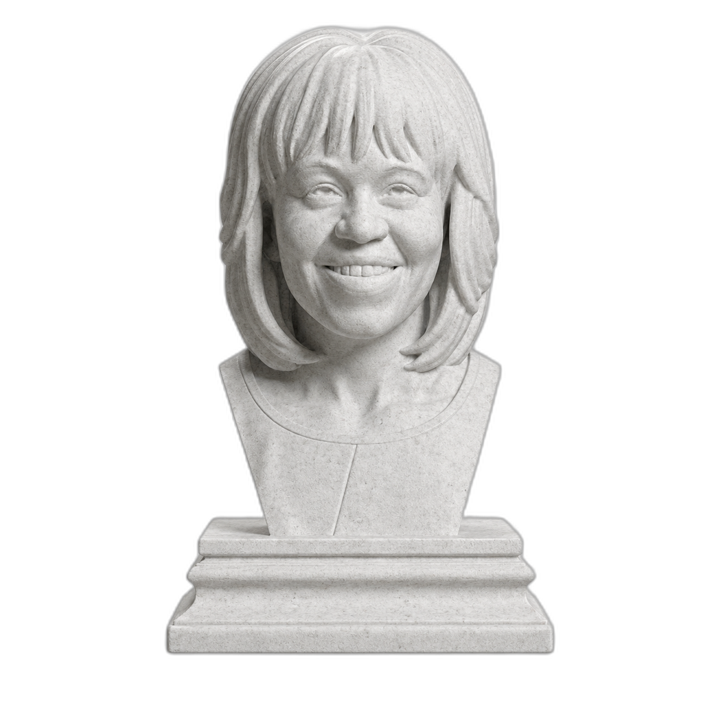Michelle Obama Marble Stone collectible bust