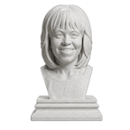 Michelle Obama Marble Stone collectible bust