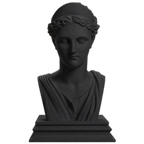 Artemis Charcoal Black collectible bust