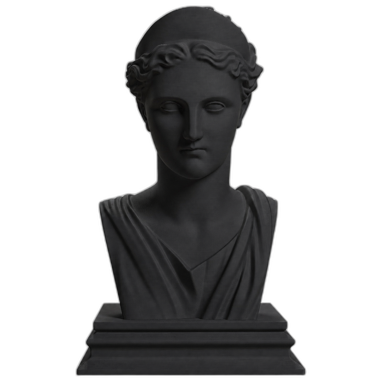 Artemis Charcoal Black collectible bust