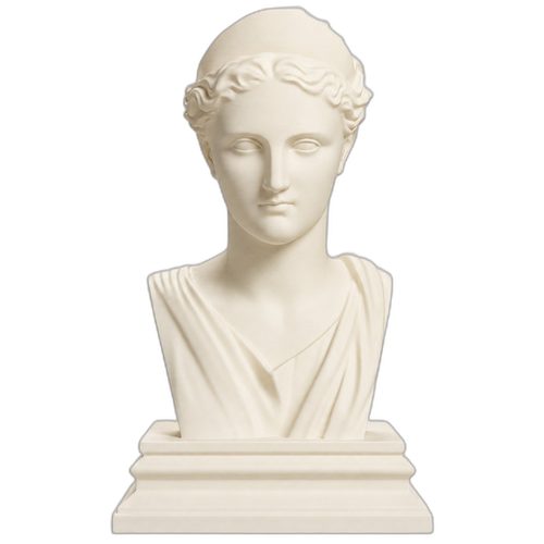 Artemis Ivory White collectible bust