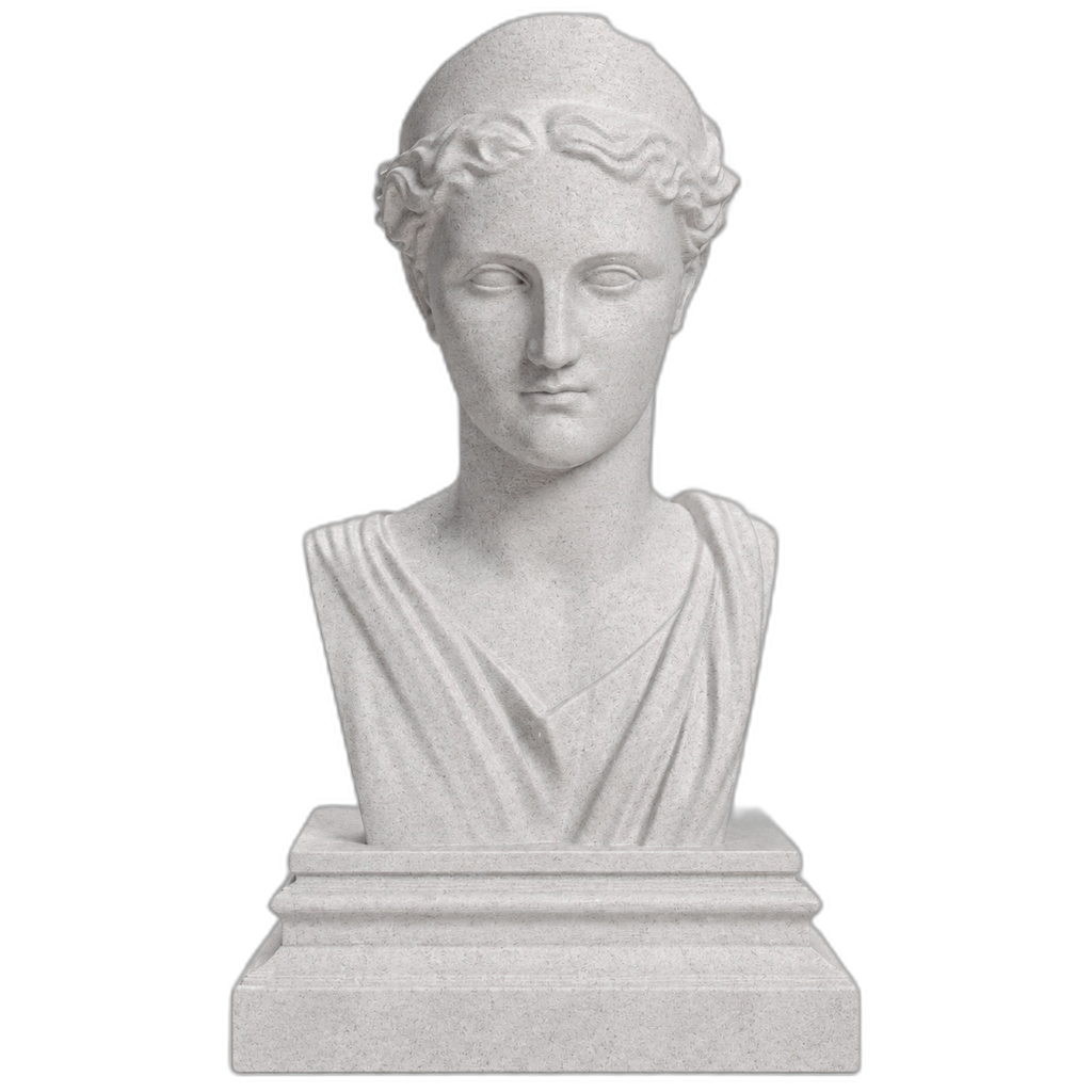 Artemis Marble Stone collectible bust