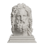 Zeus Marble Stone collectible bust