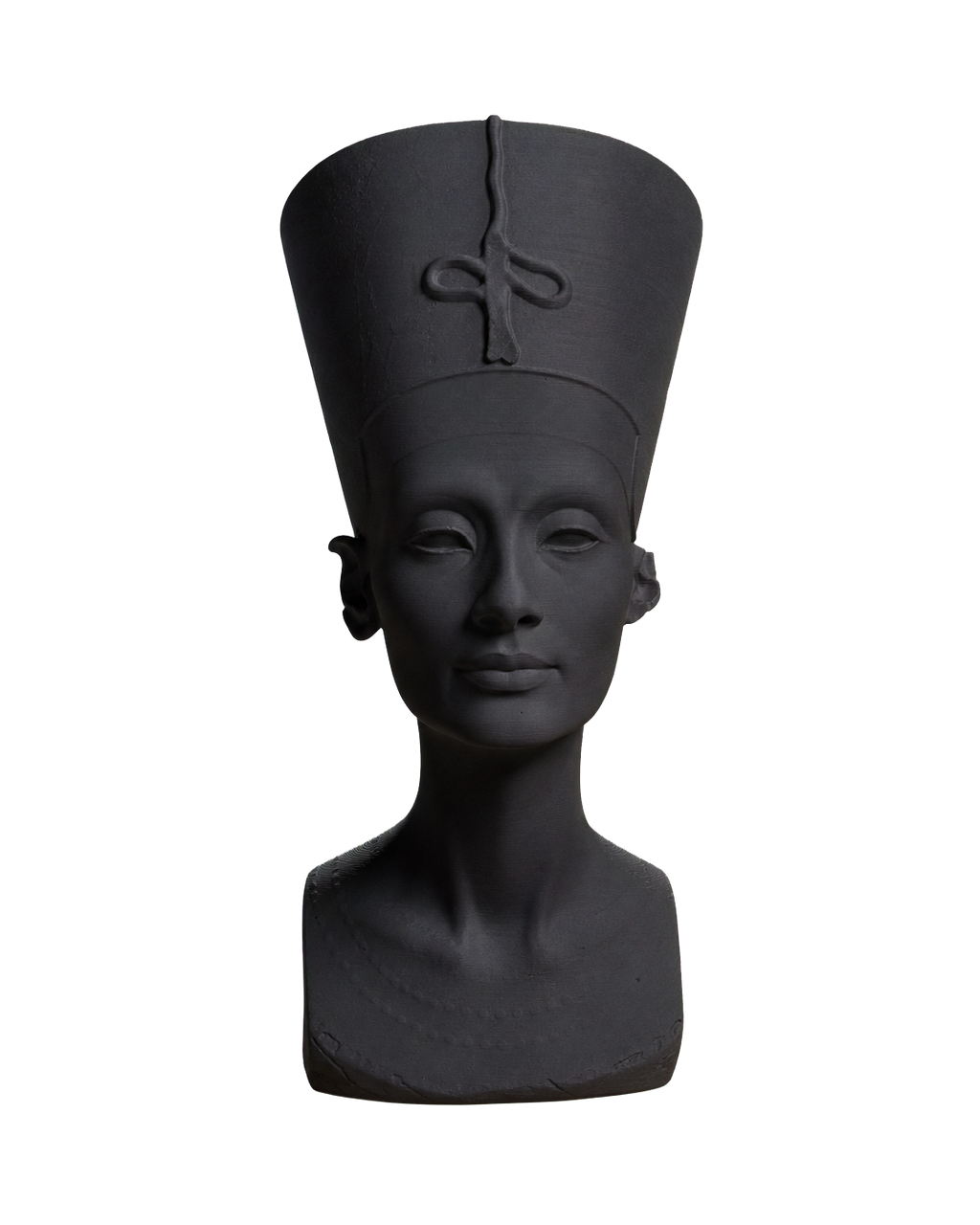 Bust of Nefertiti Charcoal Black collectible bust