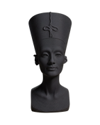 Bust of Nefertiti Charcoal Black collectible bust