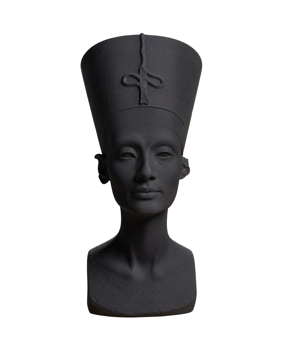 Bust of Nefertiti Charcoal Black collectible bust