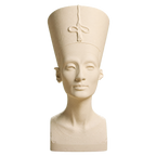 Bust of Nefertiti Ivory White collectible bust