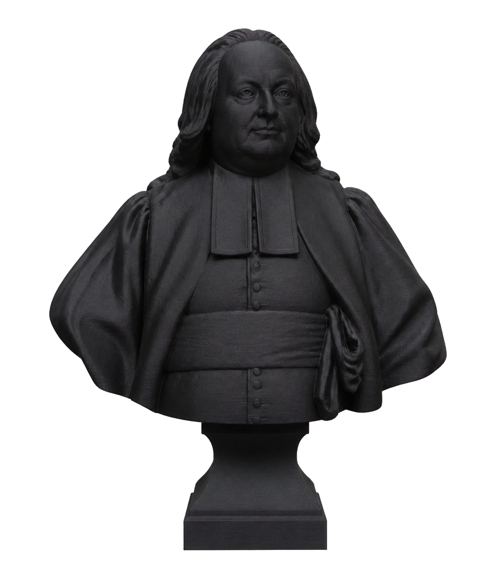 Aymard-Jean de Nicolay Charcoal Black collectible bust