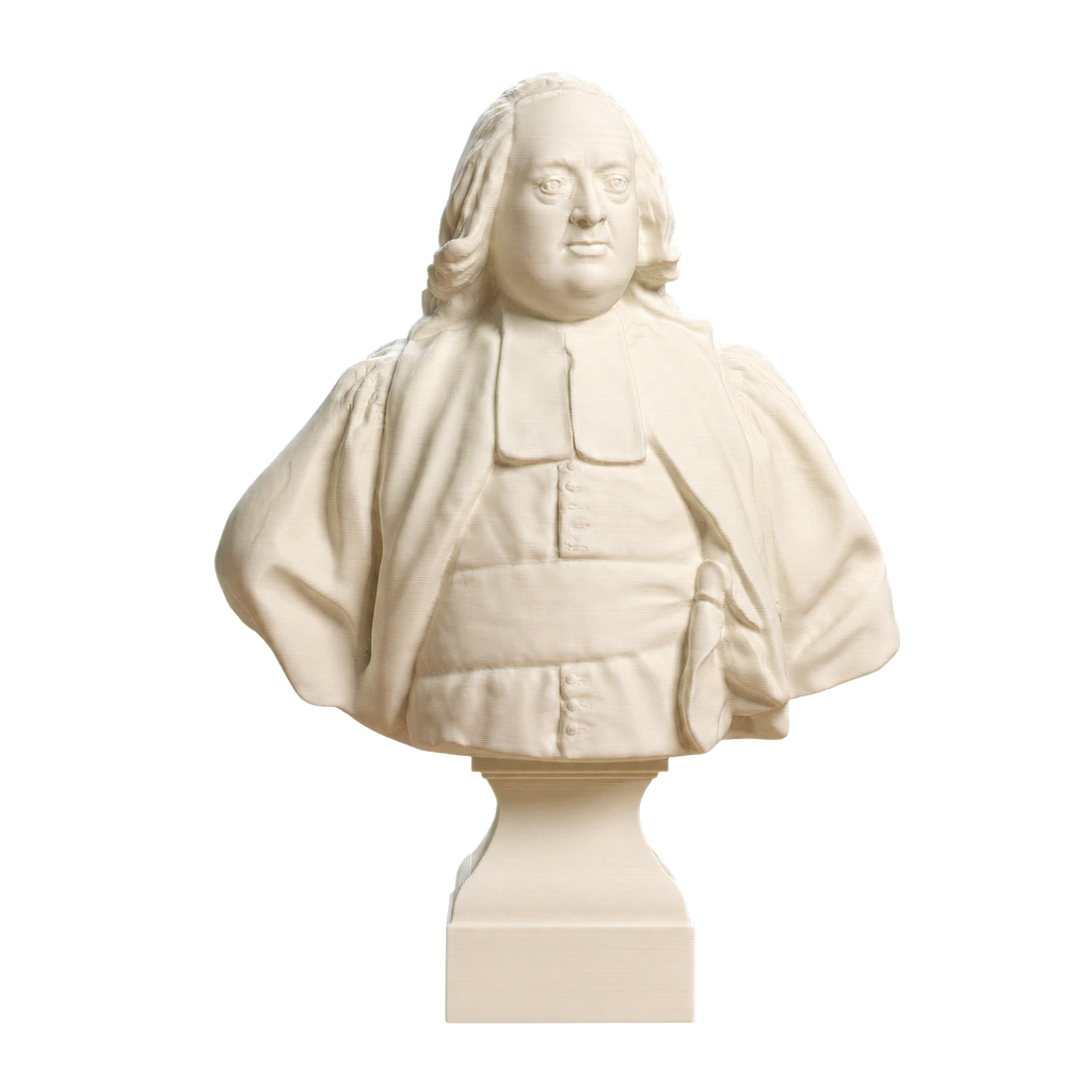 Aymard-Jean de Nicolay Ivory White collectible bust