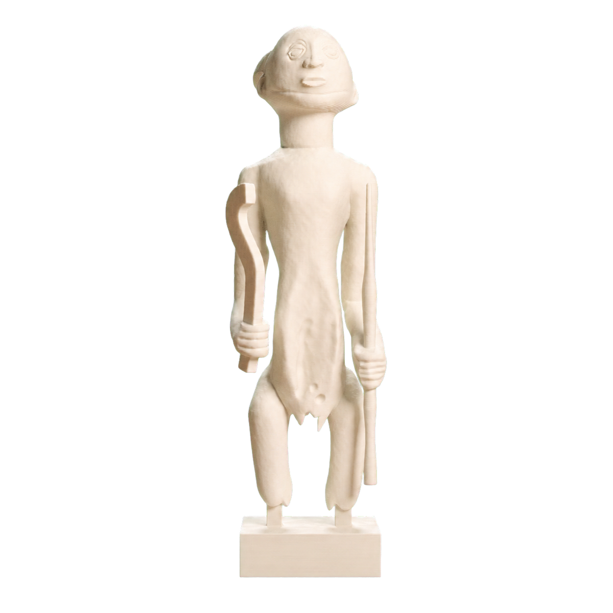 Warrior Ancestor Figure America Ivory White collectible bust