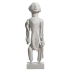 Warrior Ancestor Figure America Marble Stone collectible bust