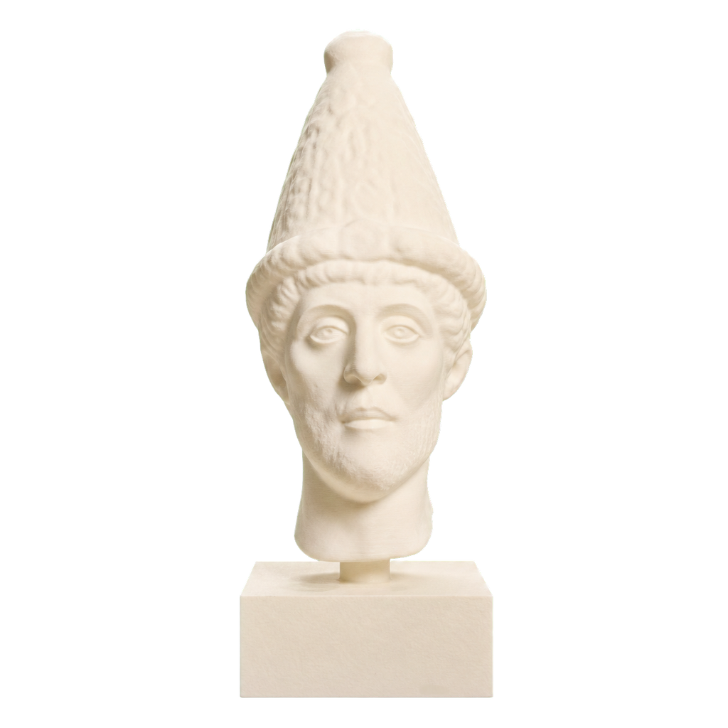Head of a Priest Ivory White collectible bust