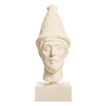 Head of a Priest Ivory White collectible bust
