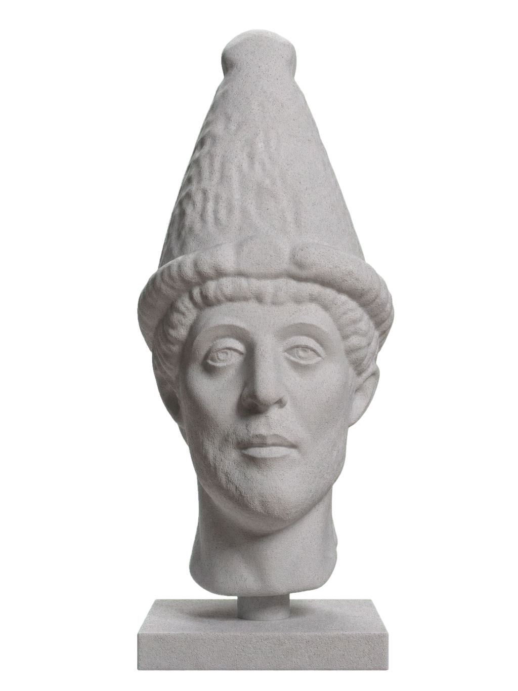 Head of a Priest Marble Stone collectible bust