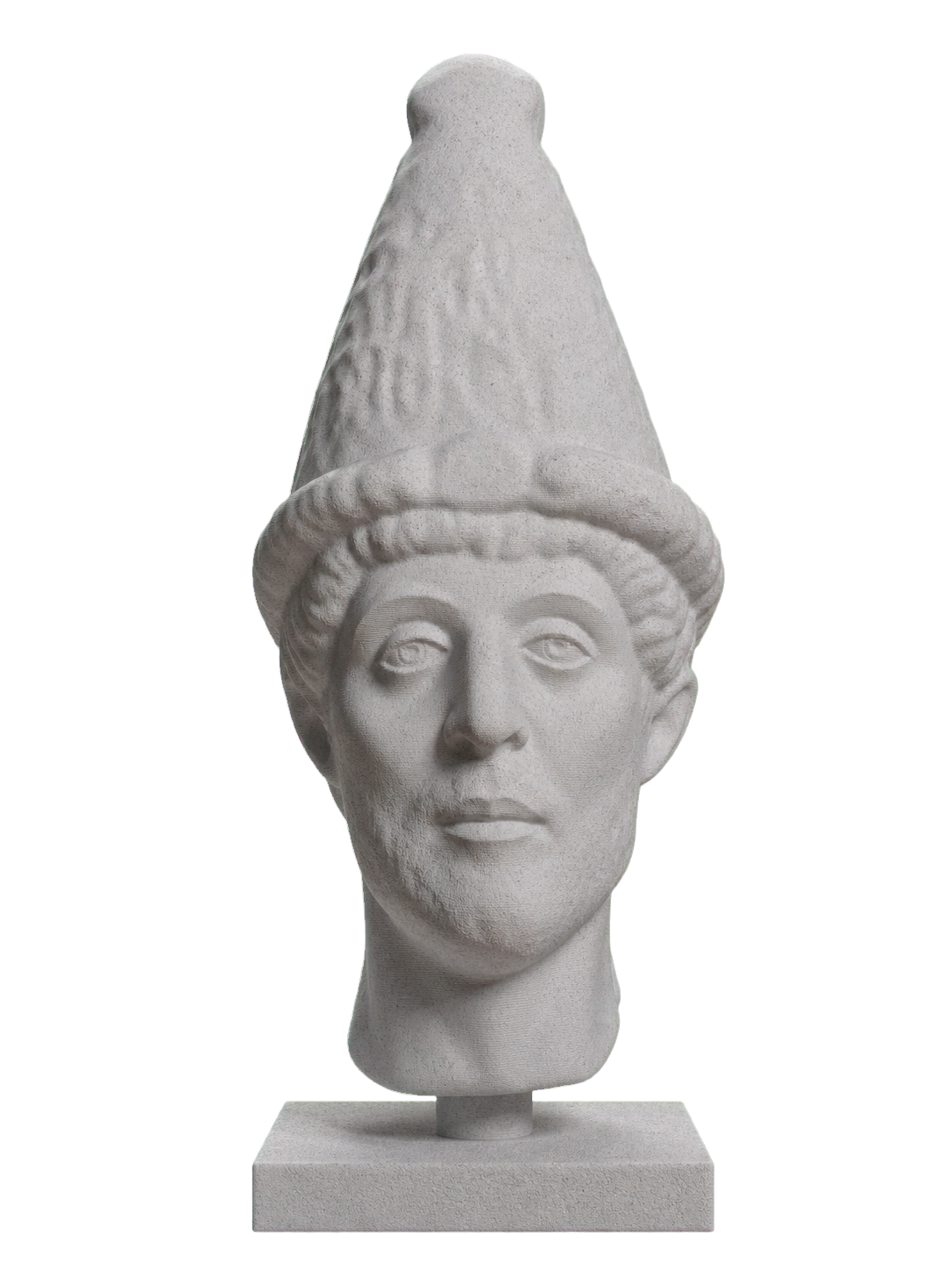 Head of a Priest Marble Stone collectible bust