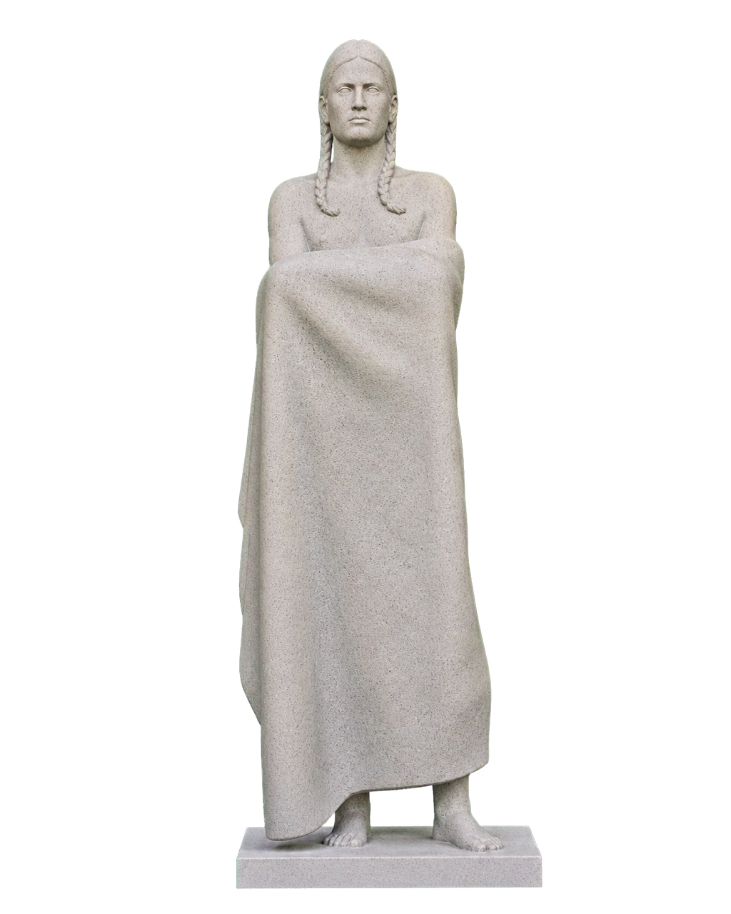 An American Stoic Marble Stone collectible bust