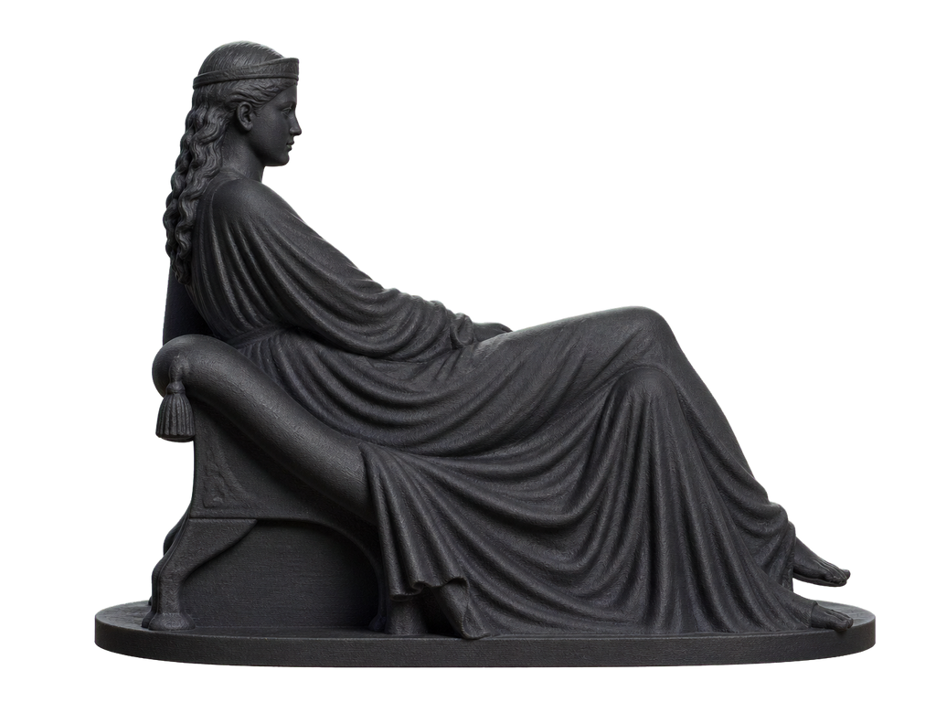 Semiramis Charcoal Black collectible bust