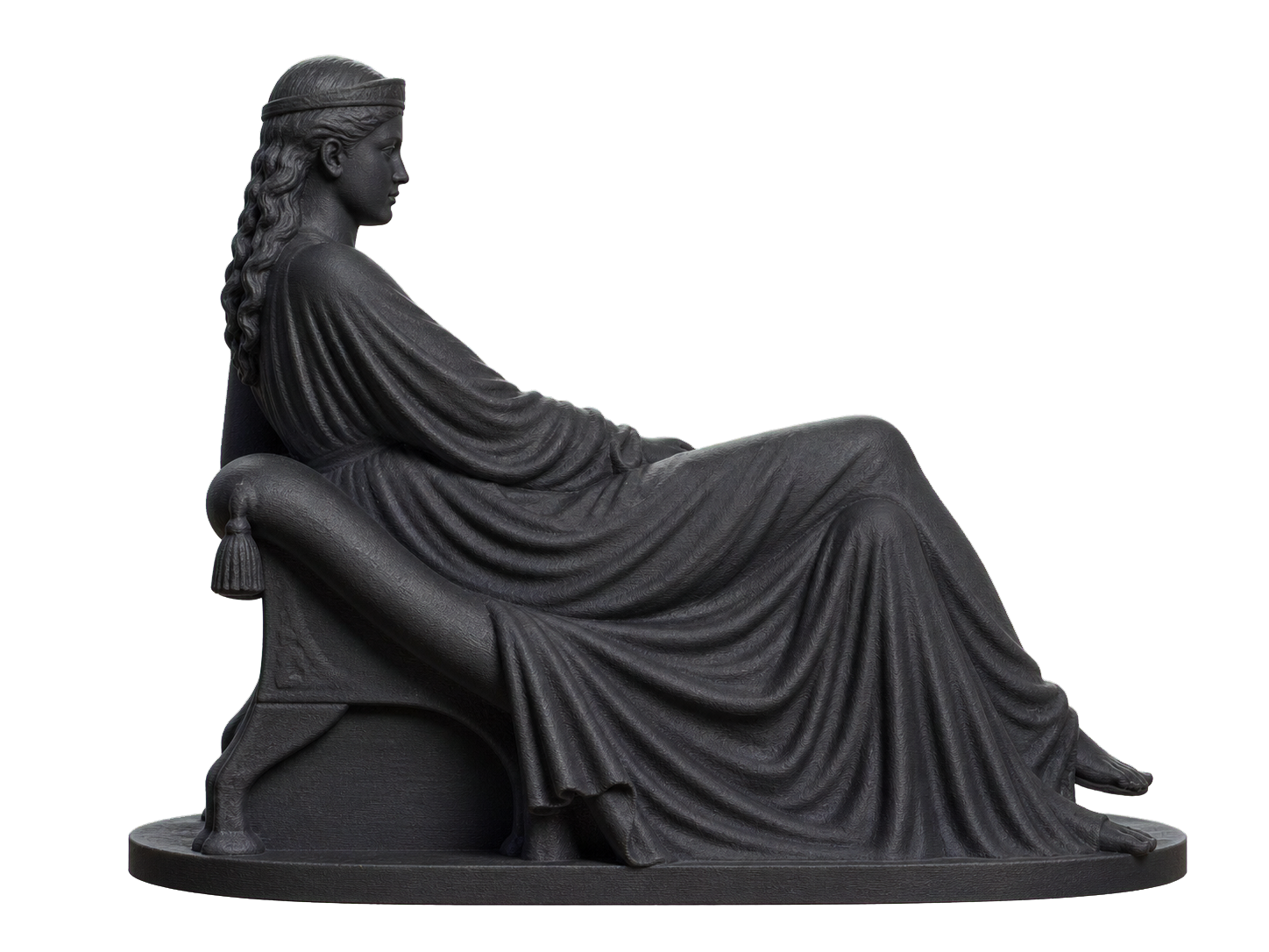 Semiramis Charcoal Black collectible bust