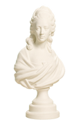 Anne-Marie-Louise Thomas de Domangeville Ivory White collectible bust