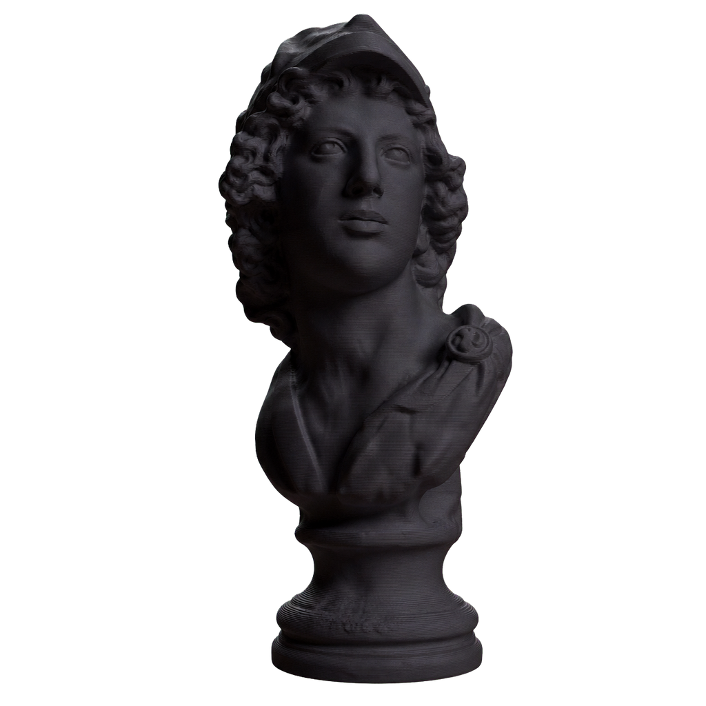 Bust of a God Charcoal Black collectible bust
