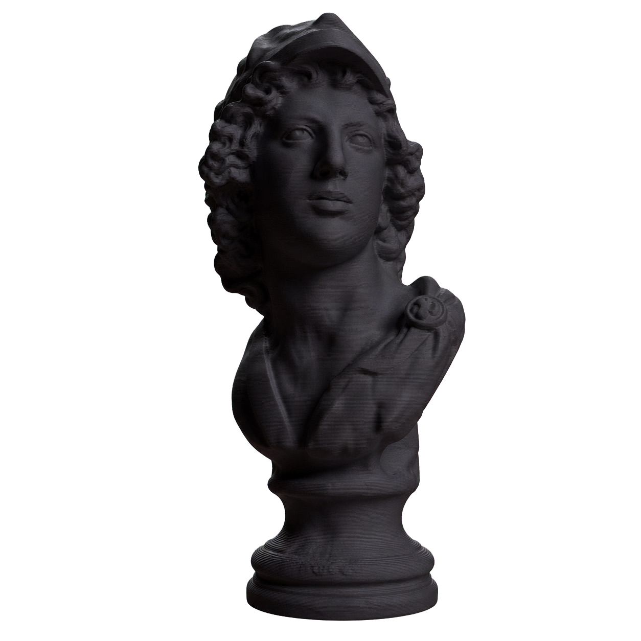 Bust of a God Charcoal Black collectible bust