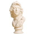 Bust of a God Ivory White collectible bust