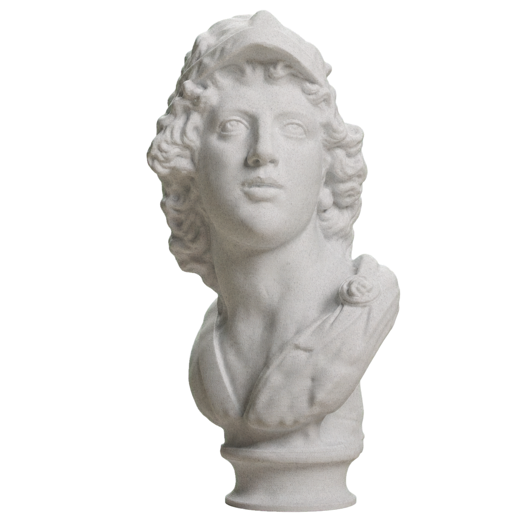 Bust of a God Marble Stone collectible bust