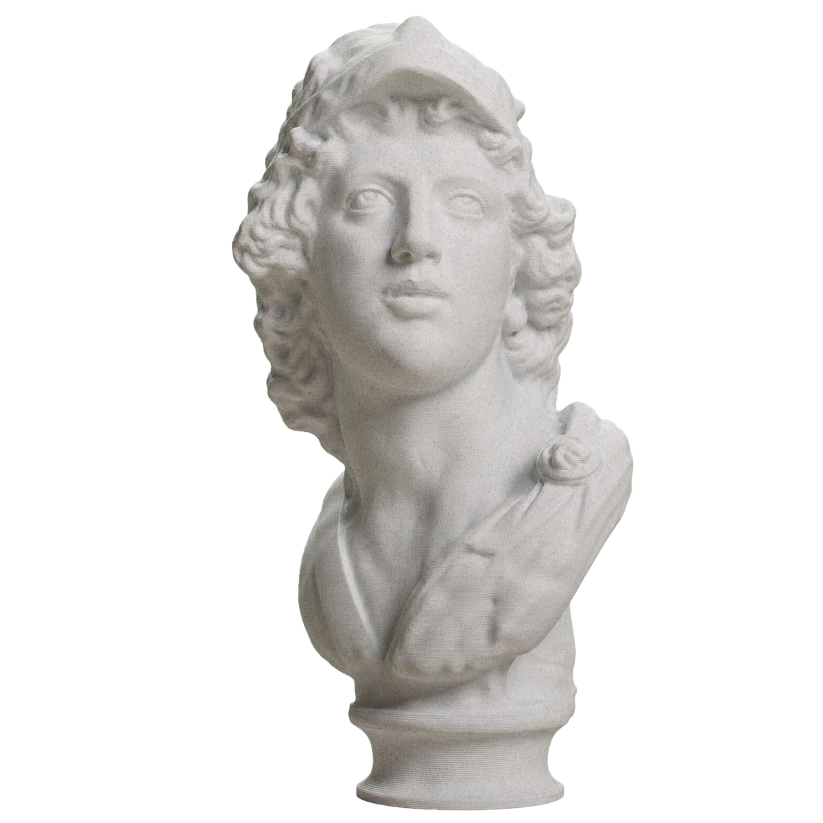 Bust of a God Marble Stone collectible bust