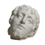 Head of Saint John the Baptist Marble Stone collectible bust