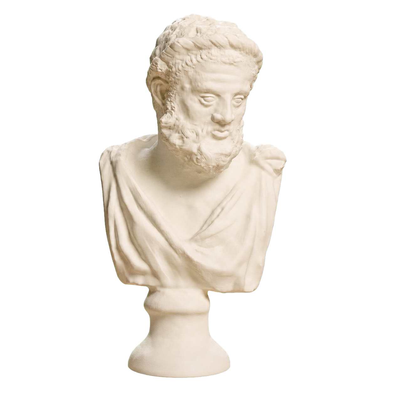 Bust of a Philosopher Ivory White collectible bust