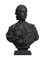 Bust of Lady Wallace Charcoal Black collectible bust