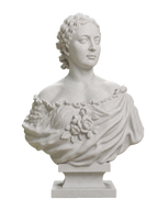 Bust of Lady Wallace Marble Stone collectible bust