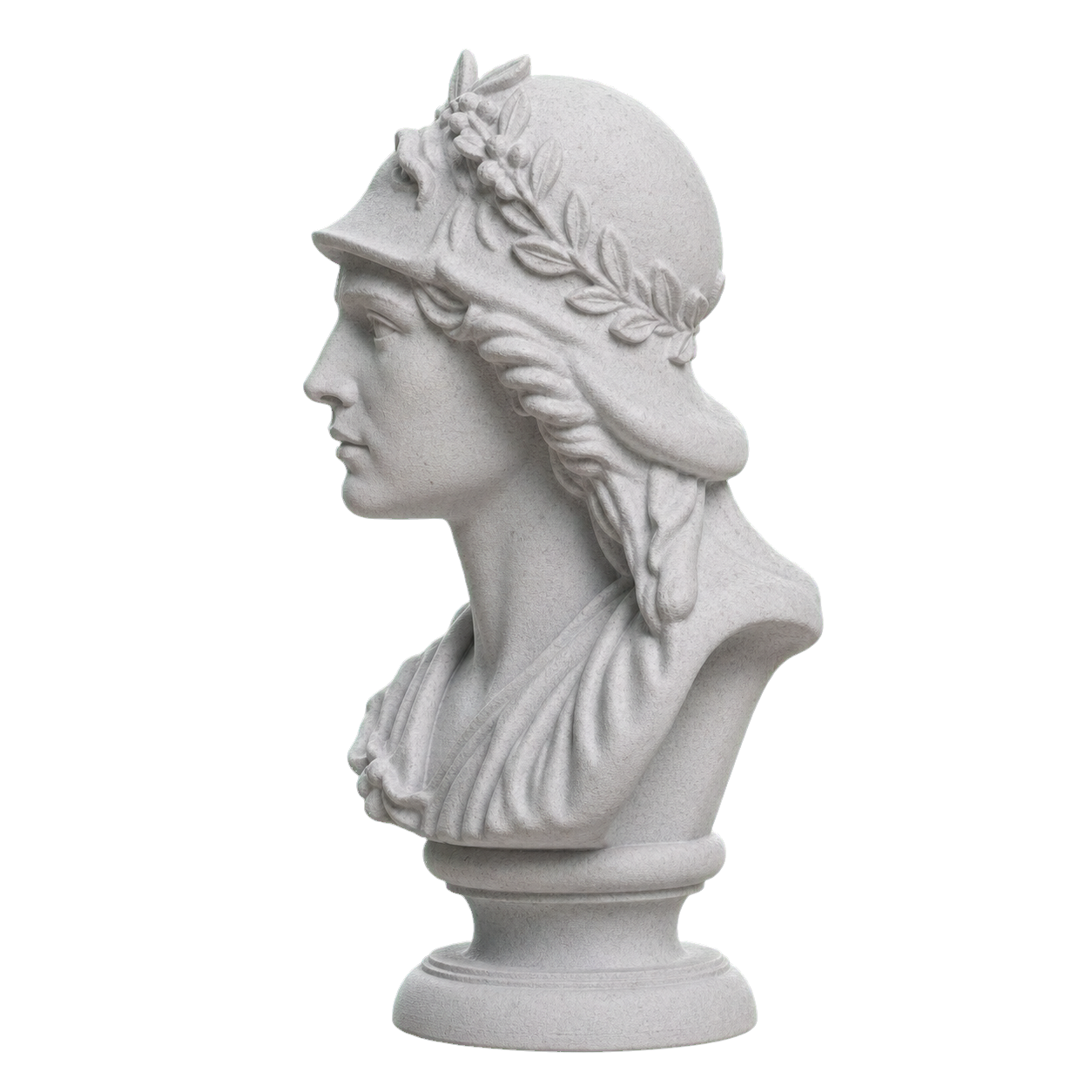 Bust of Minerva Marble Stone collectible bust