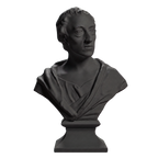 Bust of Alexander Pope Charcoal Black collectible bust