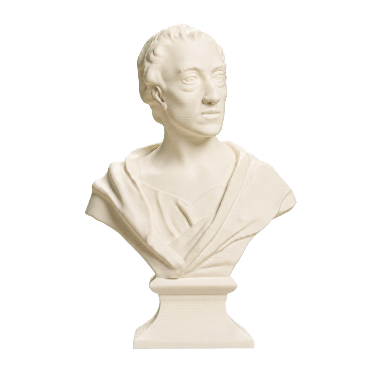 Bust of Alexander Pope Ivory White collectible bust