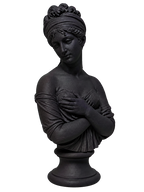 Bust of Madame Recamier Charcoal Black collectible bust