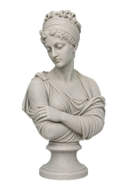 Bust of Madame Recamier Marble Stone collectible bust