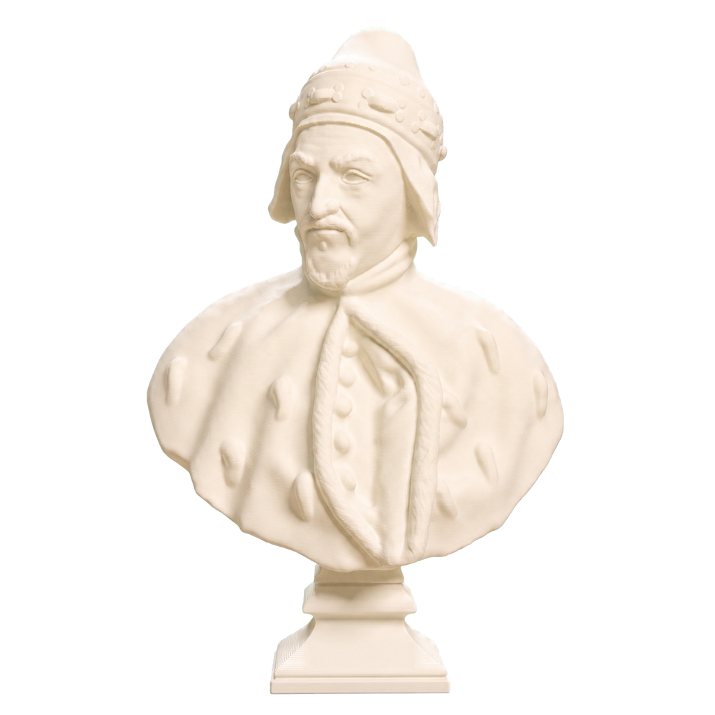 Bust of Francesco Molin, Doge of Venice Ivory White collectible bust
