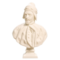 Bust of Francesco Molin, Doge of Venice Ivory White collectible bust