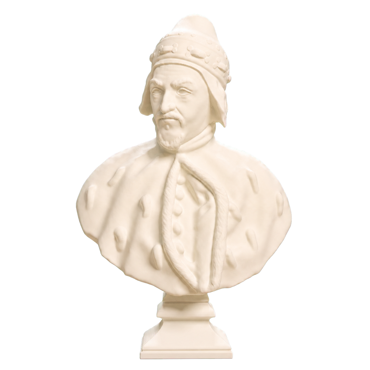 Bust of Francesco Molin, Doge of Venice Ivory White collectible bust
