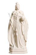 Queen Victoria in Victoria Square, Ivory White collectible bust