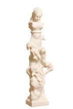 The Poet and the Contemplative Life (The Fenaille Column) Ivory White collectible bust