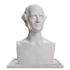 William Cullen Bryant Marble Stone collectible bust